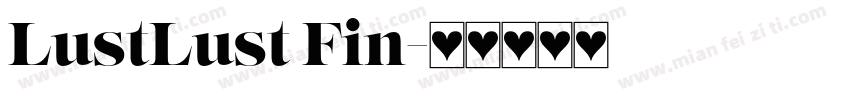 LustLust Fin字体转换